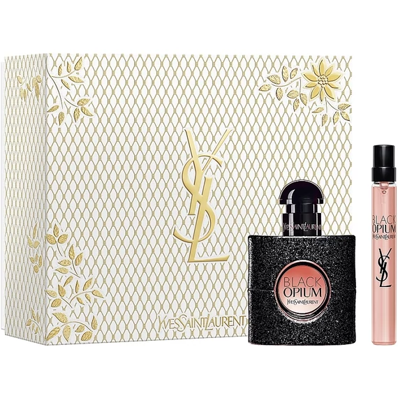 Yves Saint Laurent Black Opium Szett (edp/30ml + edp/10ml)